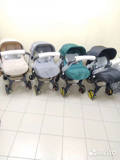 Новая автолюлька на колесах Foo foo (ассорт.)