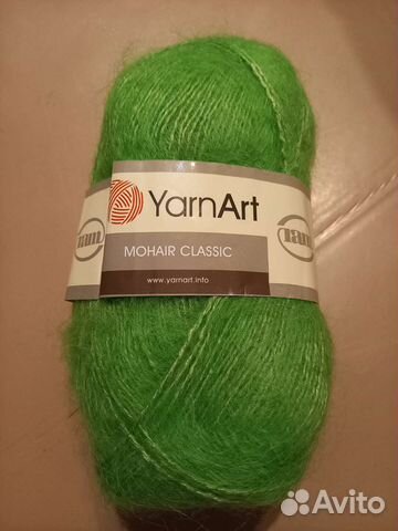 Пряжа нитки для вязания мохер