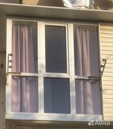 Лоджия балкон,Окна пластиковые бу рехау