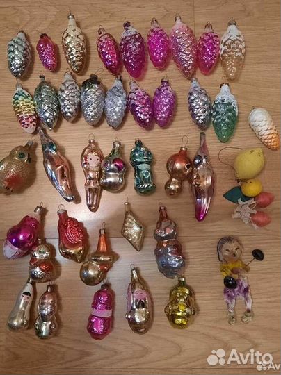 Елочные игрушки СССР
