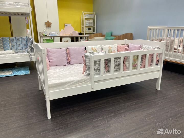 Детская кровать с Вертикальными бортами