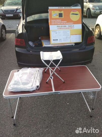 Стол складной со стульями туристический новый