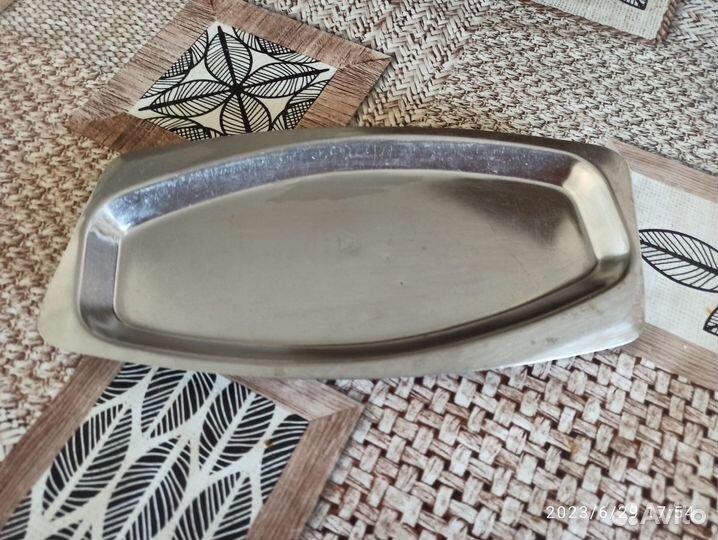 Тарелки из нержавейки СССР