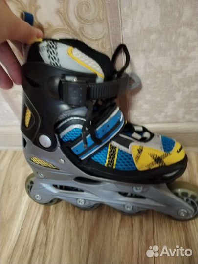 Роликовые коньки детские раздвижные