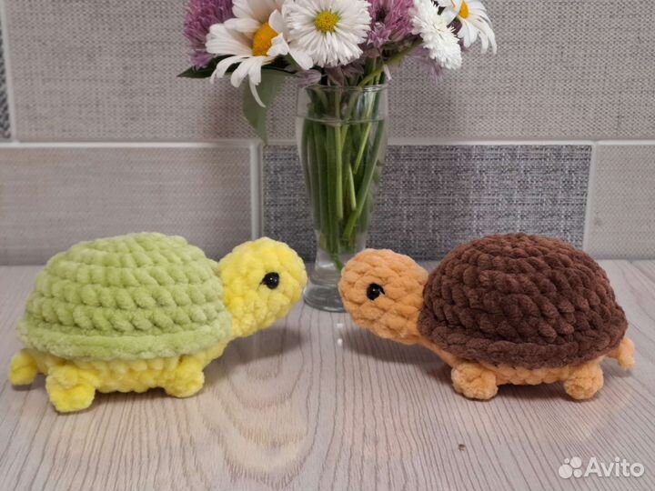Вязаные игрушки Черепашка