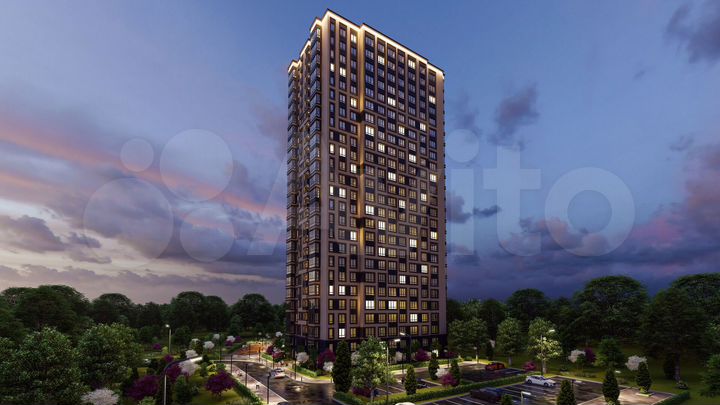 1-к. квартира, 48,3 м², 25/25 эт.