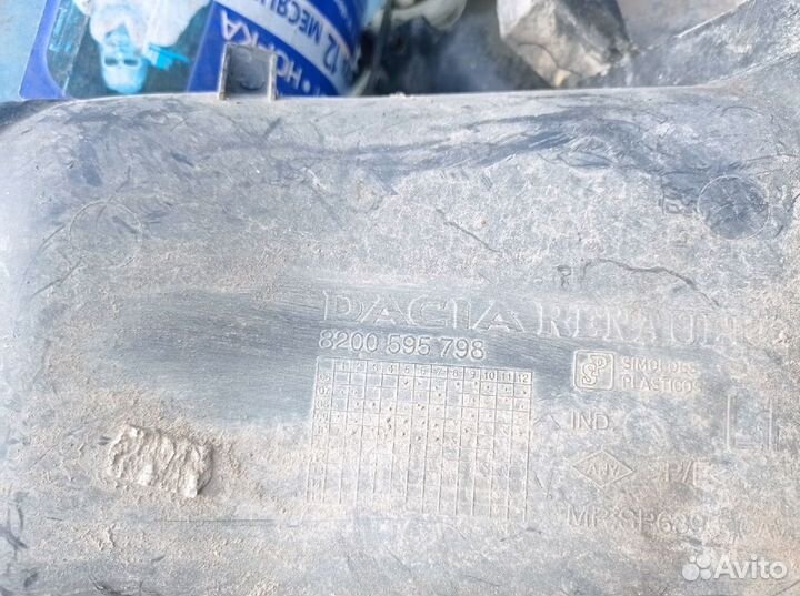 Пыльник двигателя рено