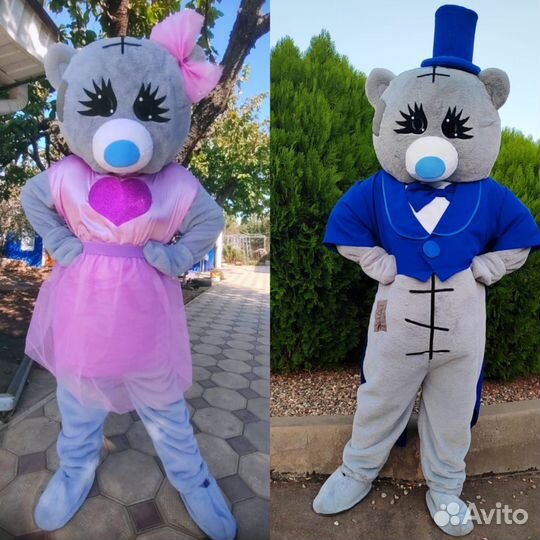 Белый мишка поздравление ростовой зайка аниматор