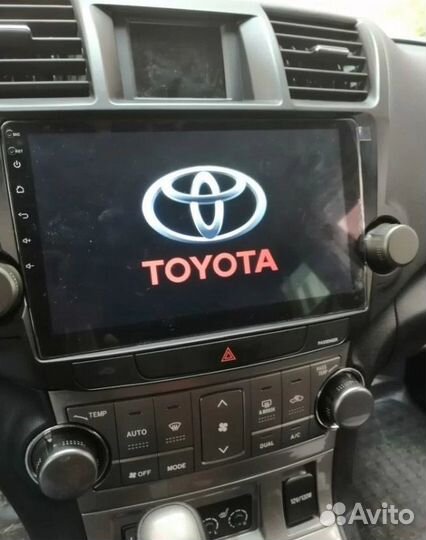 Магнитола Teyes Toyota Highlander 2 XU40 Android