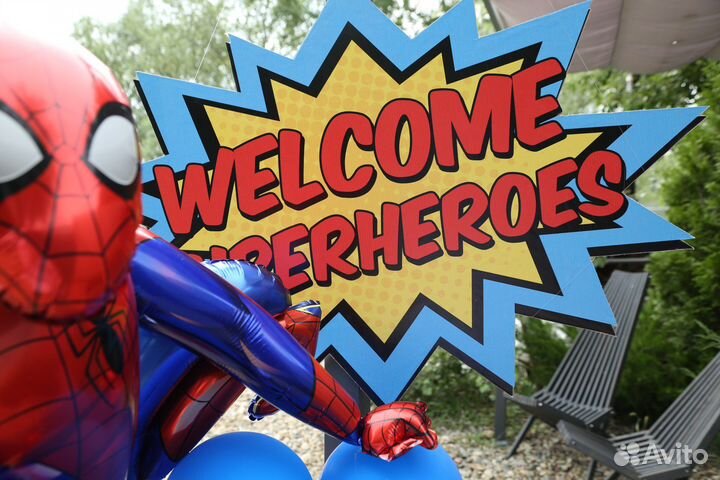 Аренда фигур Халк и Человек паук