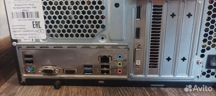 Игровой пк на intel core i3 10100f