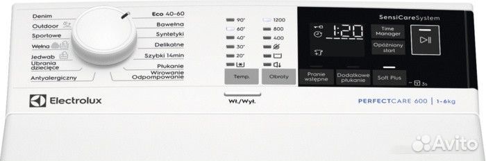 Стиральная машина Electrolux SensiCare 600 EW6TN24