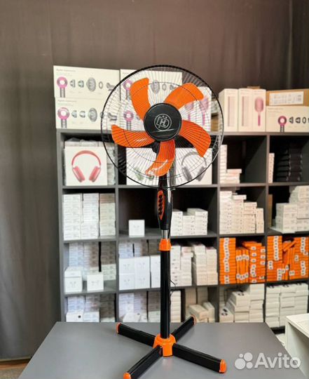 Вентилятор очень мощный