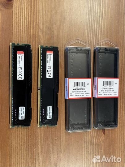 Оперативная память ddr4 64gb 3200Mhz Kingstone