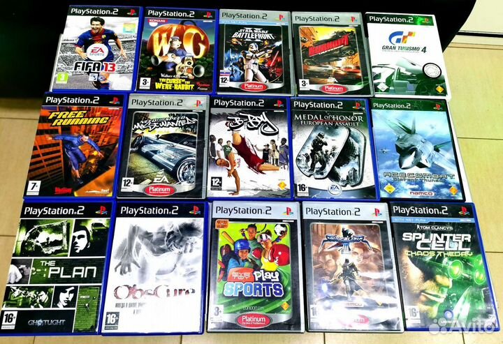 Sony PlayStation 2 игры