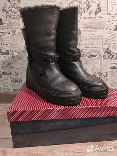 Полусапожки зимние