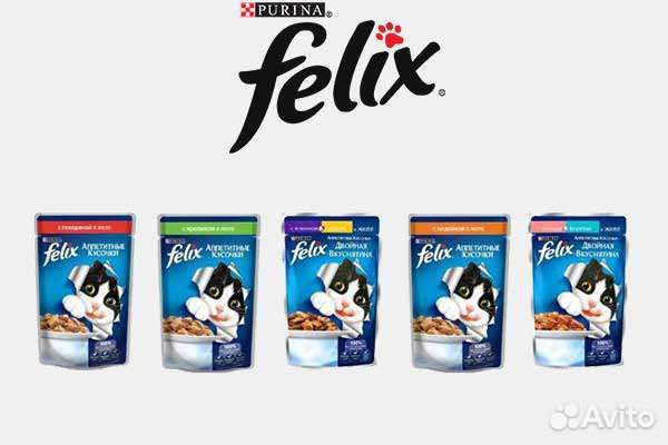 Корм для кошек Felix с доставкой