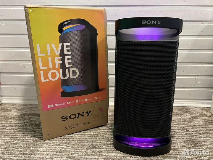 Портативная колонка sony srs xp 500
