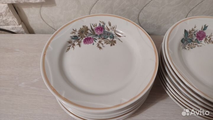 Тарелки. Добрушский фарфоровый завод