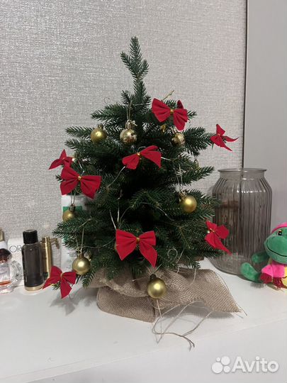 Ель искуственная литая 45 см