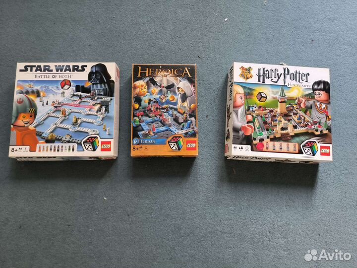 Комплект настольных игр lego