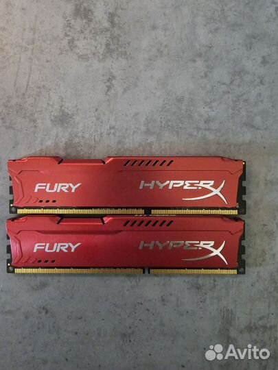 Оперативная память HyperX Fury 8 гб