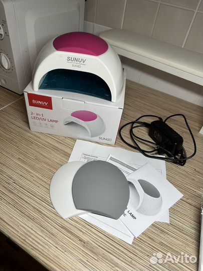 Лампа sunuv для сушки ногтей