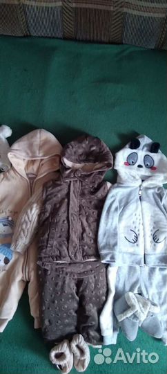 Вещи пакетом на мальчика 62-68