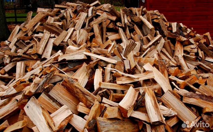 Дрова естесвенной влажности