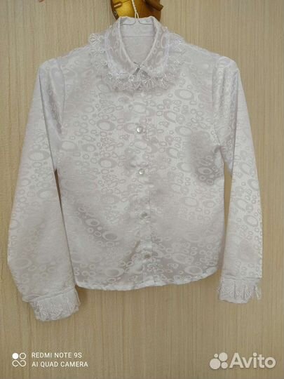 Блузка для девочки на рост 140