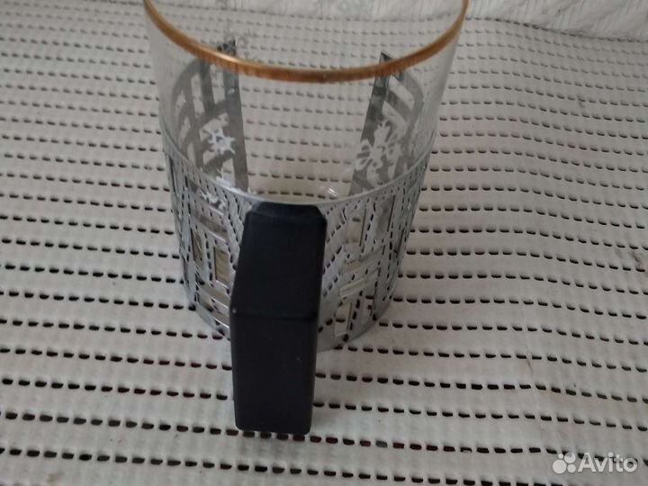 Подстаканник со стаканом