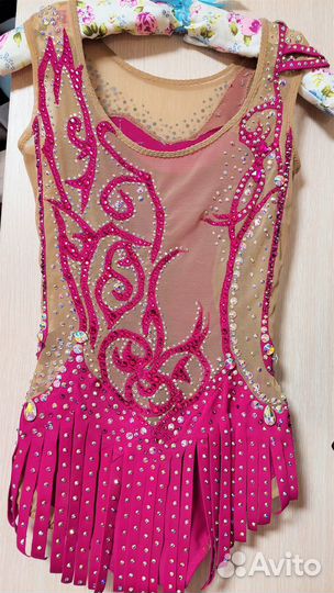 Купальник для художественной гимнастики 130-140см