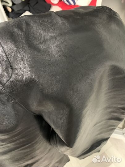 Кожаные брюки