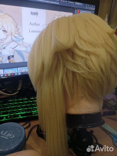 Парик Люмин Геншин Импакт