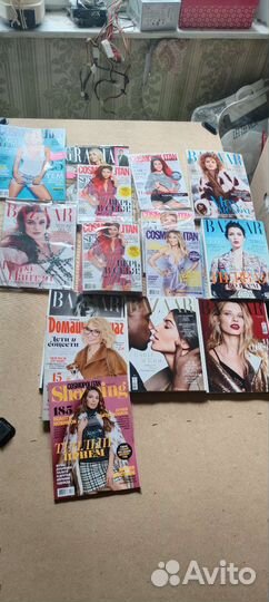 Журналы cosmopolitan, bazaar и др