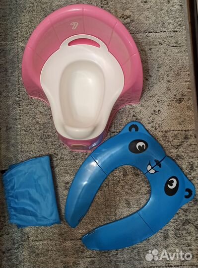 Горшок Baby OK + сидушка складная