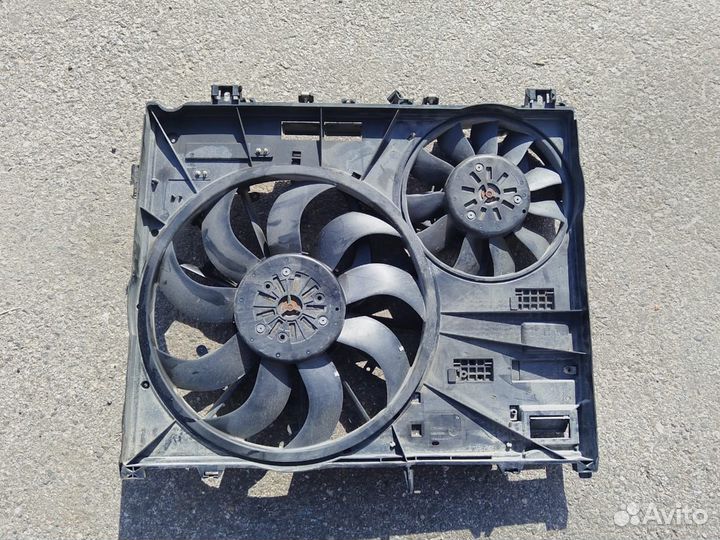 Вентилятор радиатора range rover discovery 5