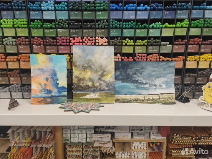 Открытки написанные акварелью оригинальные