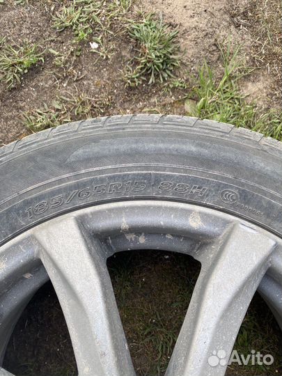 Литые диски r15 на hyundai solaris бу