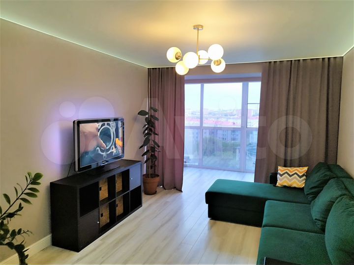 3-к. квартира, 60,4 м², 10/10 эт.