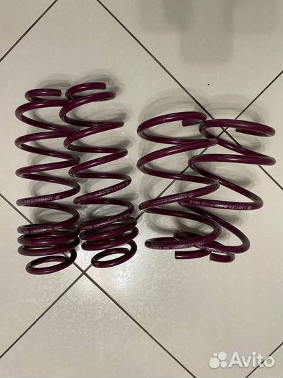 Пружины Vogtland с занижением 35/35 мм на Golf MK7