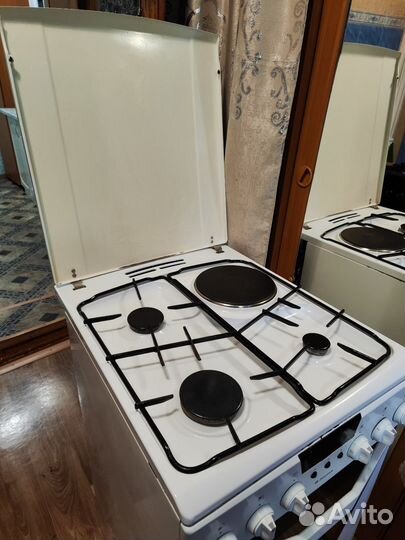 Плита газовая + электро плитка