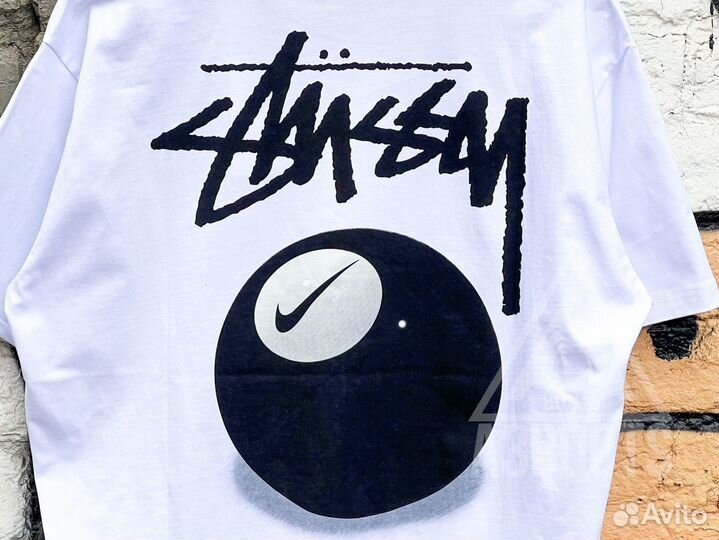 Футболка Stussy x Nike 8 Ball