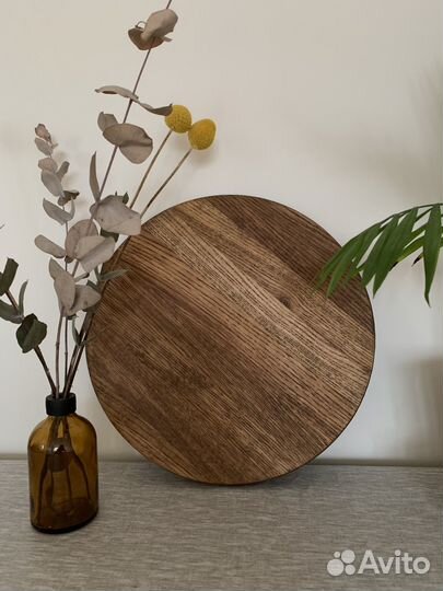 Дубовая доска для подачи и сервировки