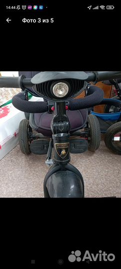 Велосипед Коляска lamborghini