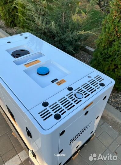 Дизельный генератор 15 kW G-power трехфазный с пос