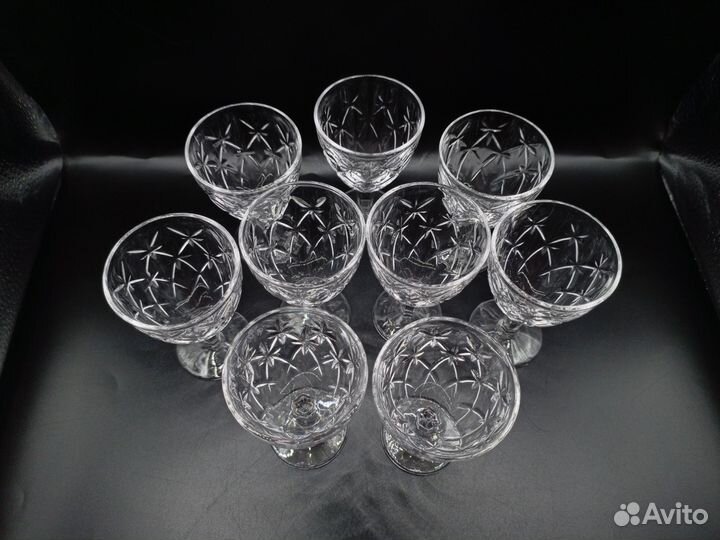 Рюмка Рюмочки Фужеры Хрусталь Винтаж СССР