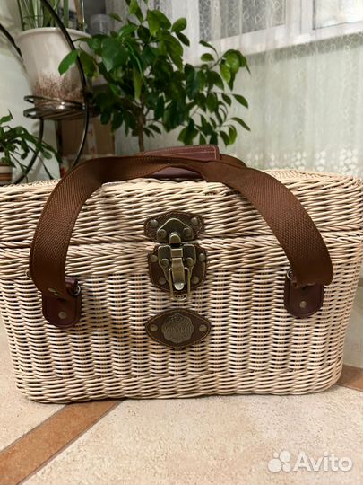 Корзина набор для пикника сундук