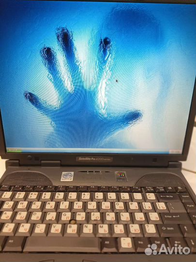 Ноутбук Toshiba satellite pro 4200 рабочий раритет