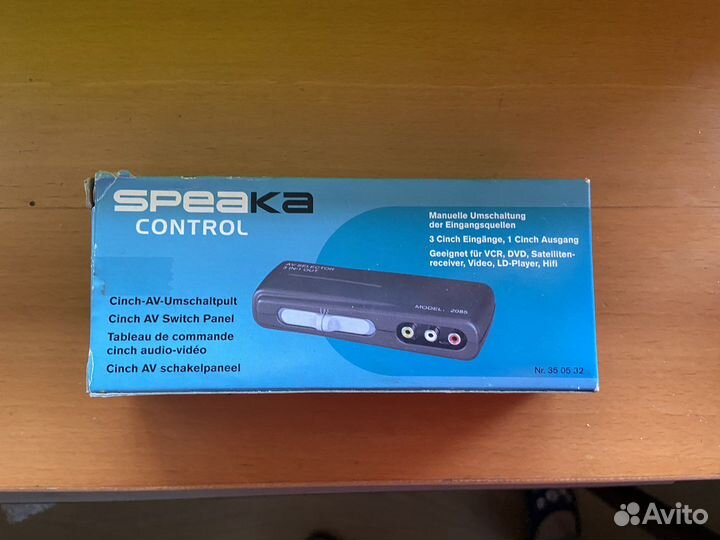 Ручной переключатель speaka control cinch